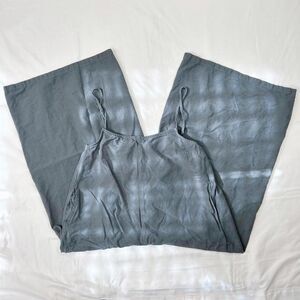 wearelab | size xs | slate blue-grey wide leg jumpsuit